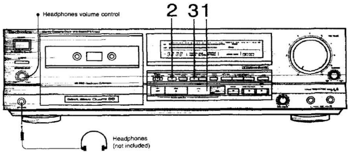 Headphones volume control 2 31 3 38 Headphones (Not included)