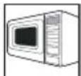 SHARP R-870BK - USTAWIENIE ZEGARA - 1