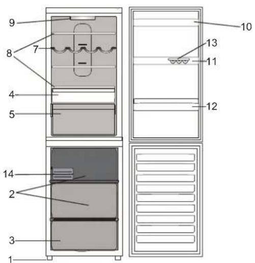 PRIVILEG PRBN 396S A++ - PRODUCT DESCRIPTION - 1