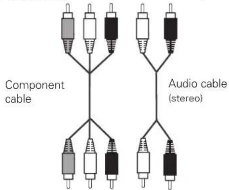 SANYO PLC-XL51A - Cables used for connection - 4