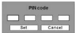SANYO PLC-XL51A - Enter a PIN code - 2