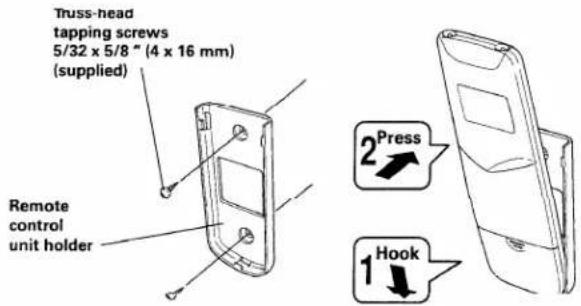 SANYO KMS1212 - Using the Remote Control Unit (continued) - 1