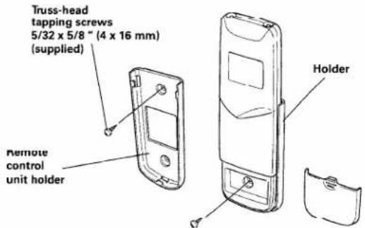 SANYO KMS1212 - When attaching to wall - 1