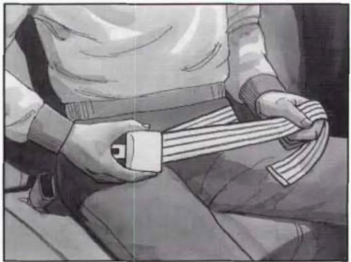 CADILLAC Deville (1997) - Lap Belt - 1