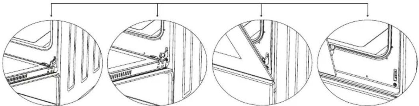 SCHNEIDER SCG 6020X - Removal of the Lower Burner: - 10