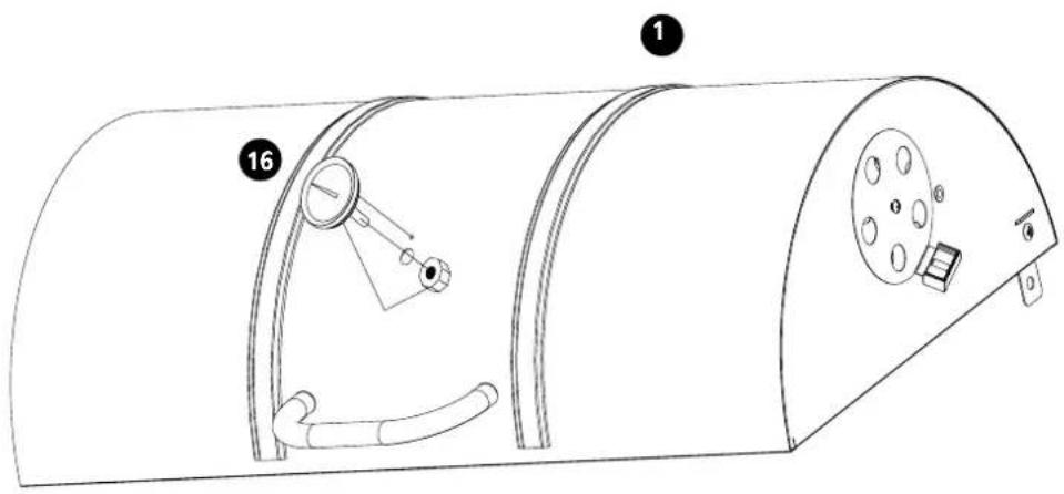 Tesco Barrel Charcoal BBQ KS16013 - Assembly instructions - 1