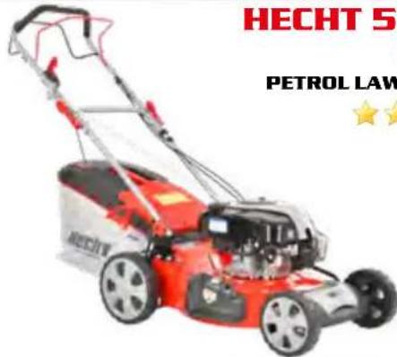 Hecht 738 - PETROL LAWN MOWERS, ACCESSORIES - 1