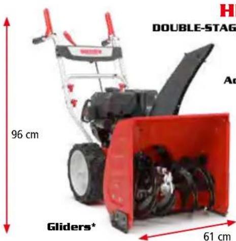 Hecht 738 - ELECTRIC AND ACCU SNOWTHROWERS - 5