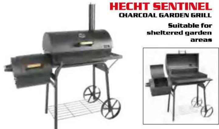 Hecht 738 - CHARCOAL GARDEN GRILLS - 8