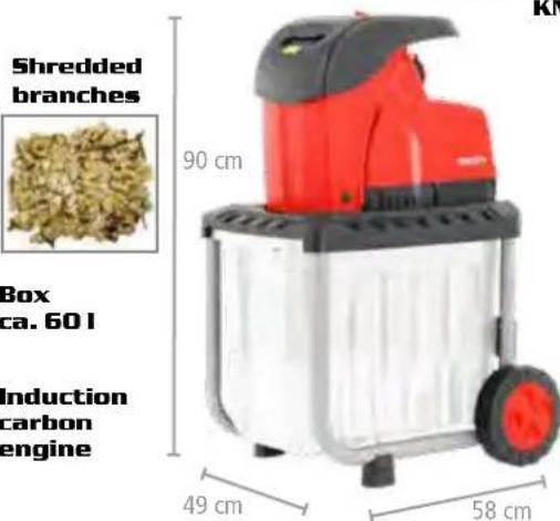 Hecht 738 - Silent CYLINDER SHREDDER - 1