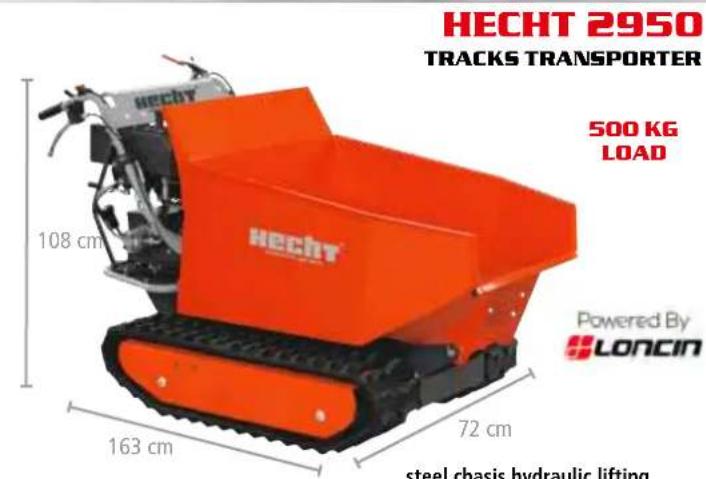 Hecht 738 - DUMPERS, STIRRERS - 1