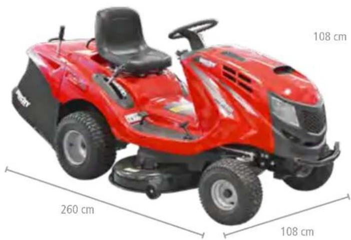 Hecht 738 - LAWN TRACTORS - 1