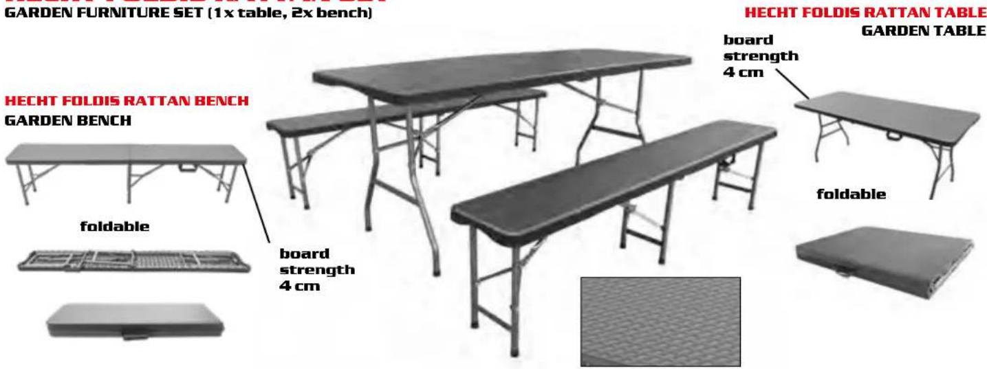Hecht 738 - GARDEN FURNITURE - 2