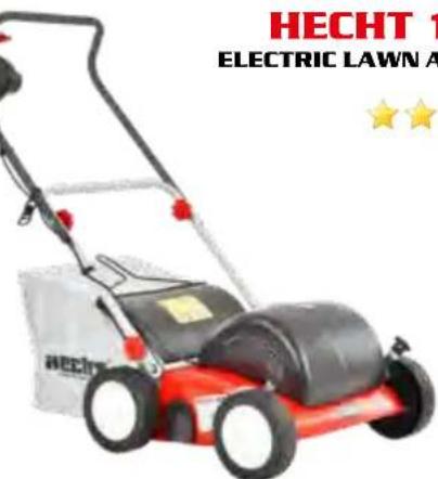 Hecht 738 - ELECRTIC AND ACCU LAWN AERATORS - 45