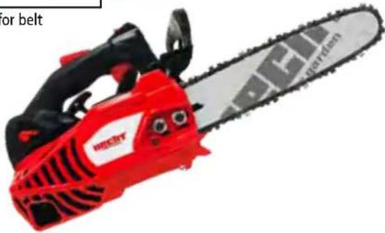 Hecht 738 - PETROL CHAINSAWS - 2