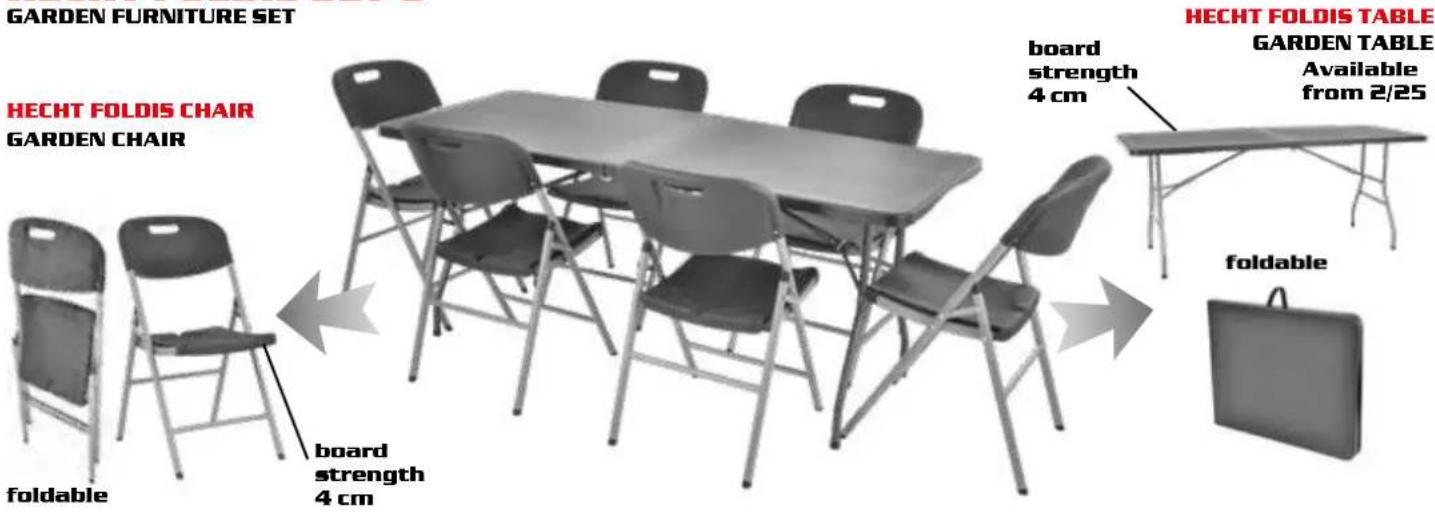Hecht 738 - GARDEN FURNITURE - 3