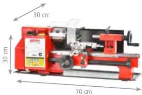 Hecht 738 - HECHT 8410 ELECTRIC MINI LATHE - 1