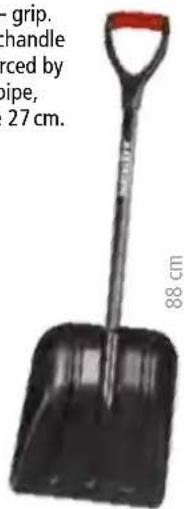 Hecht 738 - PETROL BRUSHCUTTER, SNOW SHOVELS - 10
