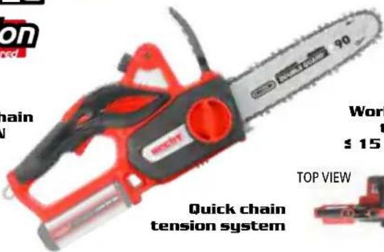 Hecht 738 - ACCU CHAINSAWS - 11