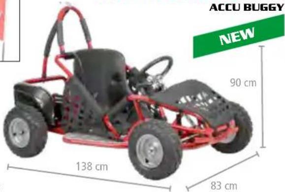 Hecht 738 - ACCU AND PETROL BUGGYS - 19