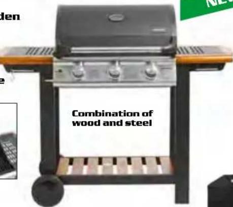 Hecht 738 - CHARCOAL AND GAS GARDEN GRILLS - 8