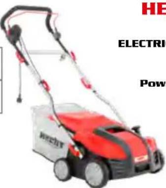 Hecht 738 - ELECRTIC AND ACCU LAWN AERATORS - 29