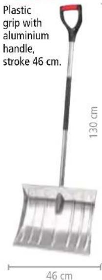 Hecht 738 - PETROL BRUSHCUTTER, SNOW SHOVELS - 16