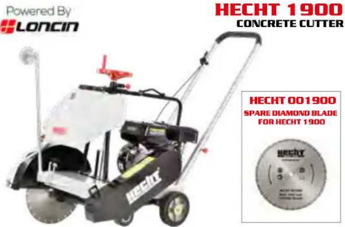 Hecht 738 - COMPACTORS, CONCRETE CUTTERS - 16