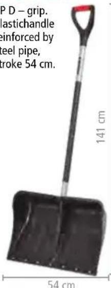 Hecht 738 - PETROL BRUSHCUTTER, SNOW SHOVELS - 15