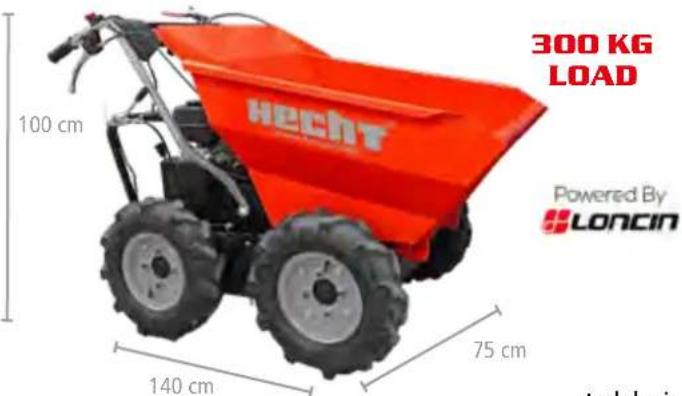 Hecht 738 - CONCRETE CUTTER, DUMPERS - 33
