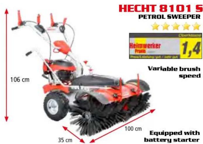 Hecht 738 - SWEEPERS, SPREADERS - 5