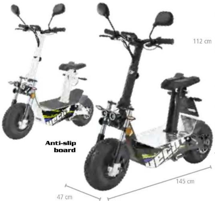 Hecht 738 - FOLDABLE E-SCOOTER - 16