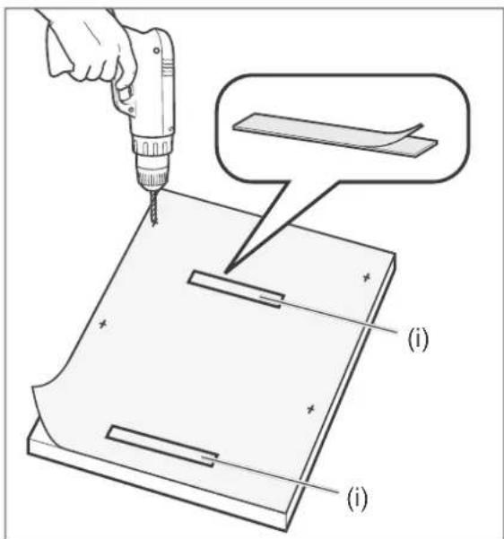 Hanseatic WQP8-7710D - Mounting the front panel - 4