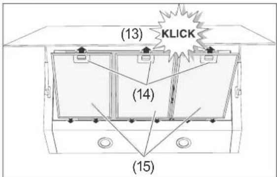 Hanseatic SY-103E6-E33-C55-L52-900 - Attaching the exhaust hood - 5