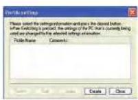 TOSHIBA TLP-WX200 - ● How to use [Profile settings] - 2