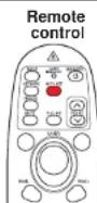TOSHIBA TLP-WX200 - - Press the remote control's AUTO SET button. - 1