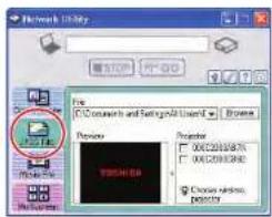 Network Utility File Documents and Settings\Administrator Browse Properties 0012010876 0012010842 Choose window <|vision_start|> WINSHI.BG