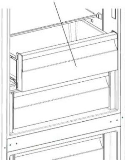 Kernau KFRC 18262 NF E B - Poličky - chiller (u některých modelů) - 1