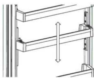 Kernau KFRC 18262 NF E B - Adjustable Door Shelf (In some models) - 2