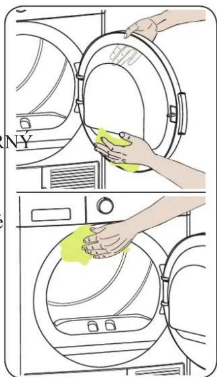 Kernau KFD 801 W - Čistenie vnútorného povrchu a plniacich dvierok - 1