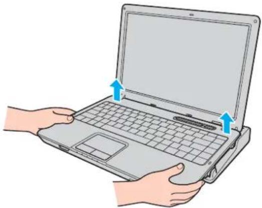 SONY Vaio VGN-C1S - Odpojení počítače od základnové stanice - 4