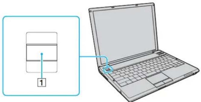 SONY Vaio VGN-G11XN - Sejmutí otisku prstu - 1