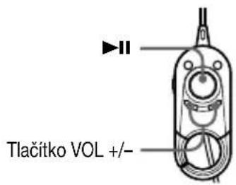 Tlačitko VOL +/-