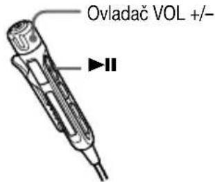 Ovladač VOL +/-