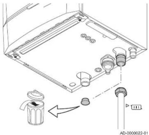 Remeha Quinta Pro 55 - Connecting the heating circuit - 1