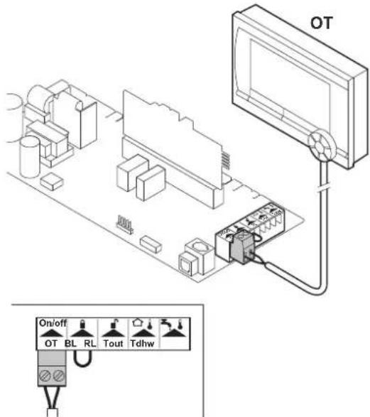Remeha Quinta Pro 55 - ■ Connecting the pump - 1