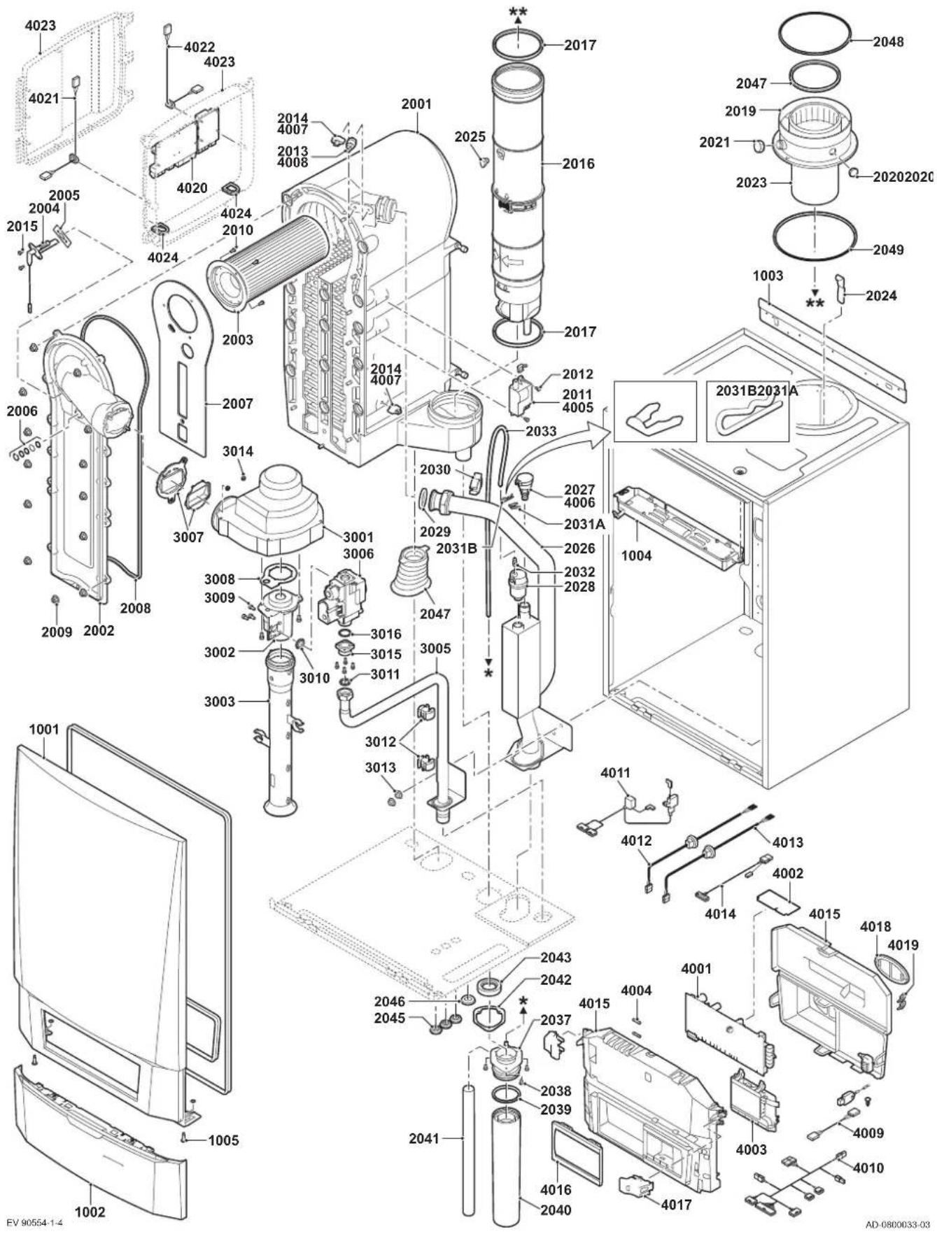 Remeha Quinta Pro 55 - Parts - 3