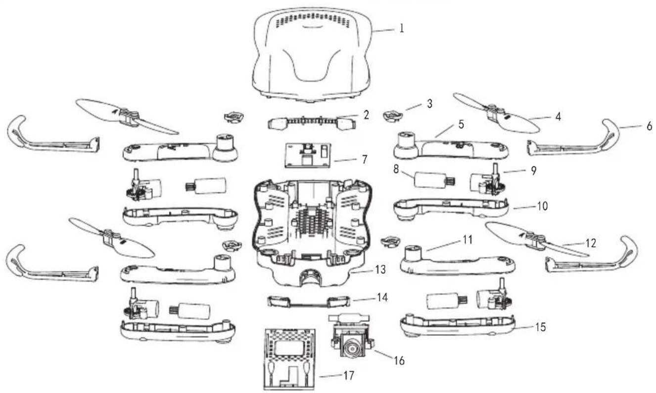 Syma Z1 - Accessories/Parts (Optional) - 18