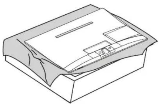 LG M2432D-PR - Attaching the Stand - 1