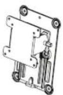 LG M2432D-PR - Mounting on a wall - 2